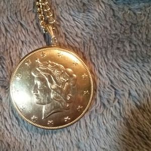 Pocket watch necklace